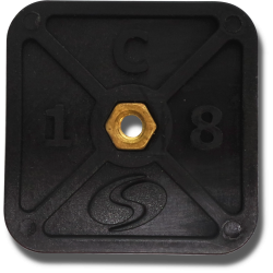 ZAŚLEPKA WTYCZKI ELEKTROZAWORU PANELU STERUJĄCEGO